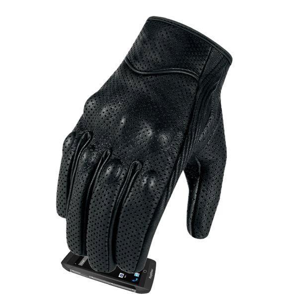 Family Avenue Premium Goatskin Motorcycle Gloves