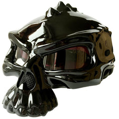 Family Avenue Skull Motorcycle Helmet