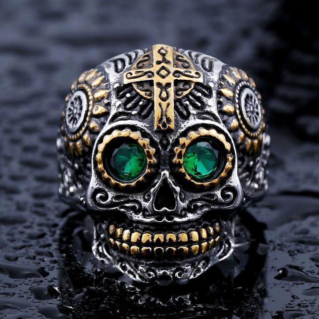 premium-sugar-skull-ring-for-motorcycle-rider-biker