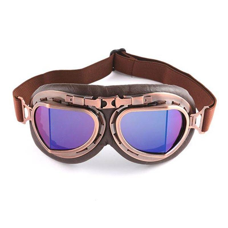Family Avenue Vintage Steampunk Bikers Goggles