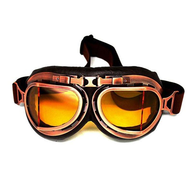 Vintage Steampunk Bikers Goggles