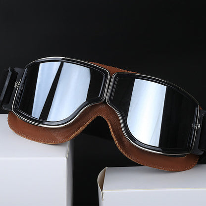 Retro Jet Brown Goggles